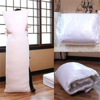 decorative pillow dakimakura anime hugging body long pillow inner home use cushion filling white sleep bedding 150160170180cm