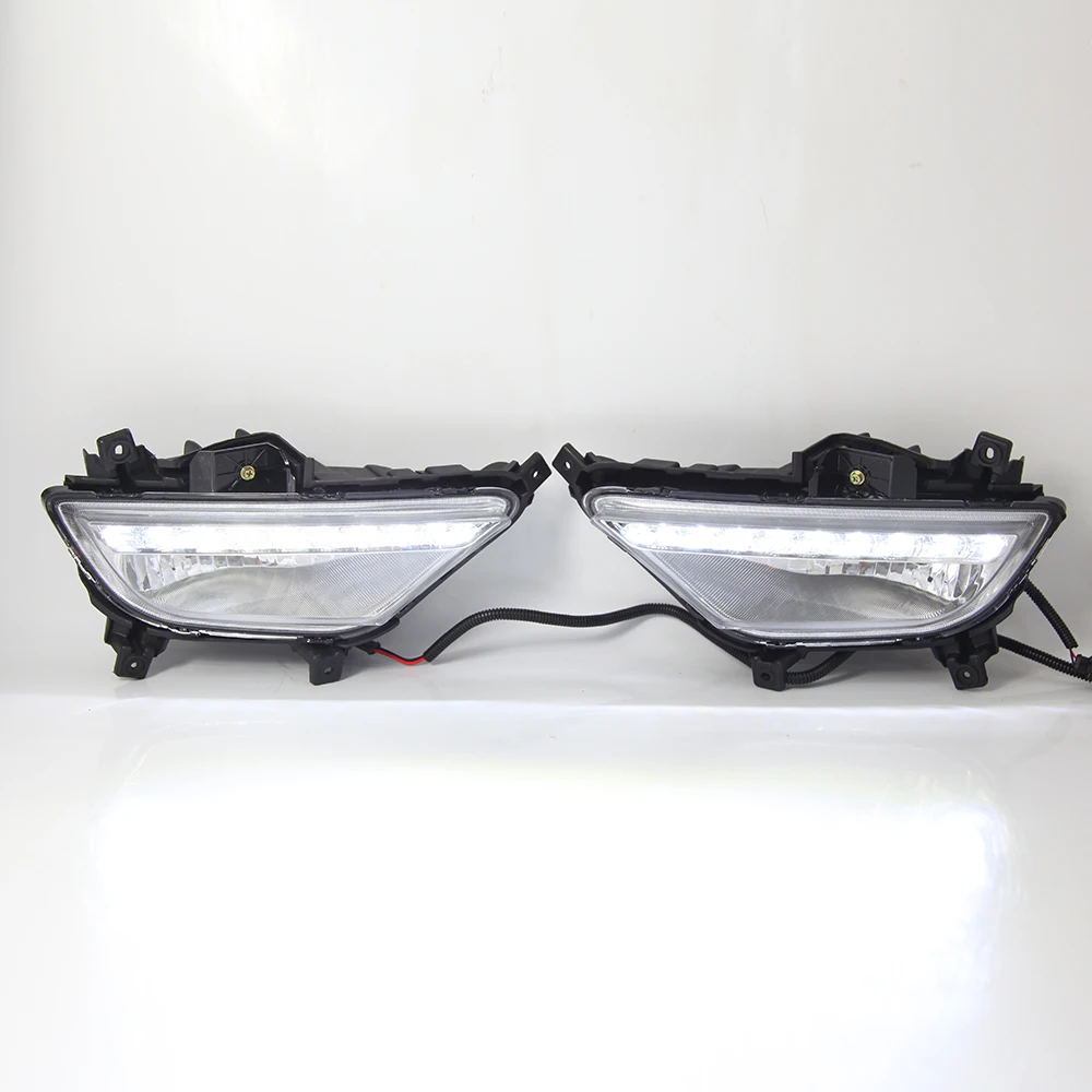 Автомобисветодиодный светодиодные дневные ходовые огни 1 пара