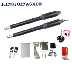 Автоматический электронный Открыватель ворот линейный привод с пультом дистанционного управления и инфракрасным лучевым датчиком и сигнальный светильник для ворот-бабочек