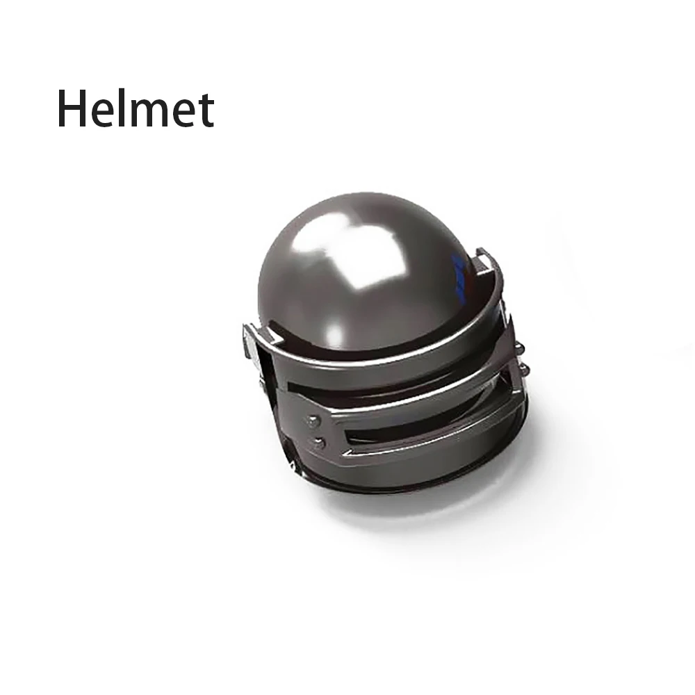 Helmet Клавиатуры Чехлы для клавиш PUBG тема металлический ключ-колпачок шлем Air Supply box bomb Личная механическая клавиатура колпачка для Cherry Mx - Цвет: Helmet