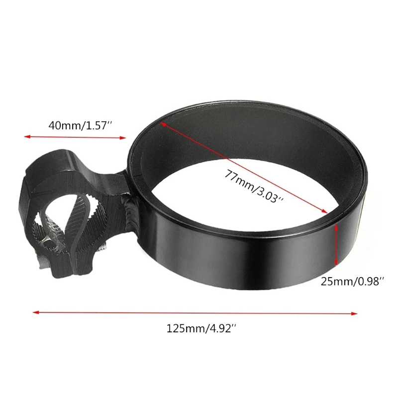 

Bicycle Coffee Cup Holder Bike Aluminum Alloy Kettle Bracket Drink Bottle Cage