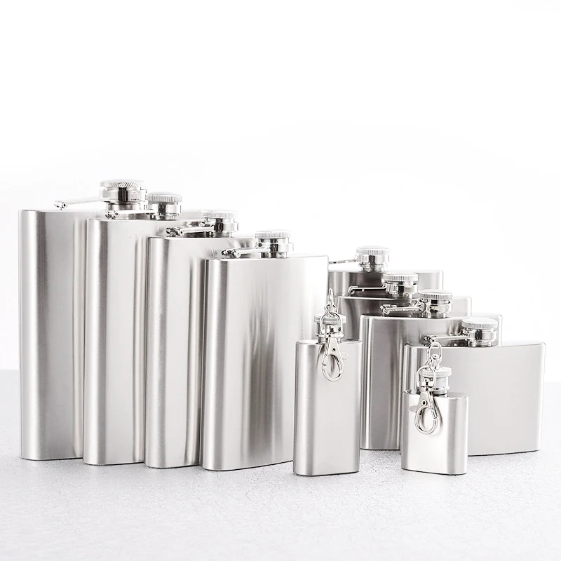 Горячая Распродажа фляга уход за автомобилем 1 шт. 10 8 6 4 2 oz Нержавеющая сталь