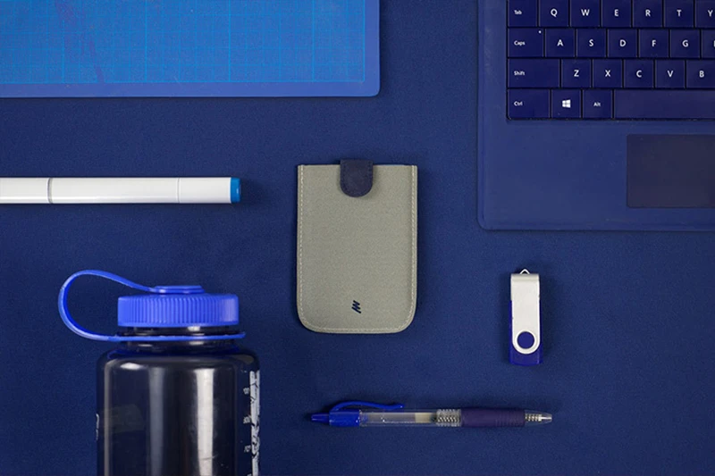 Кожаный мини кошелек для кредитных карт DAX мужчин и женщин тонкий портативный