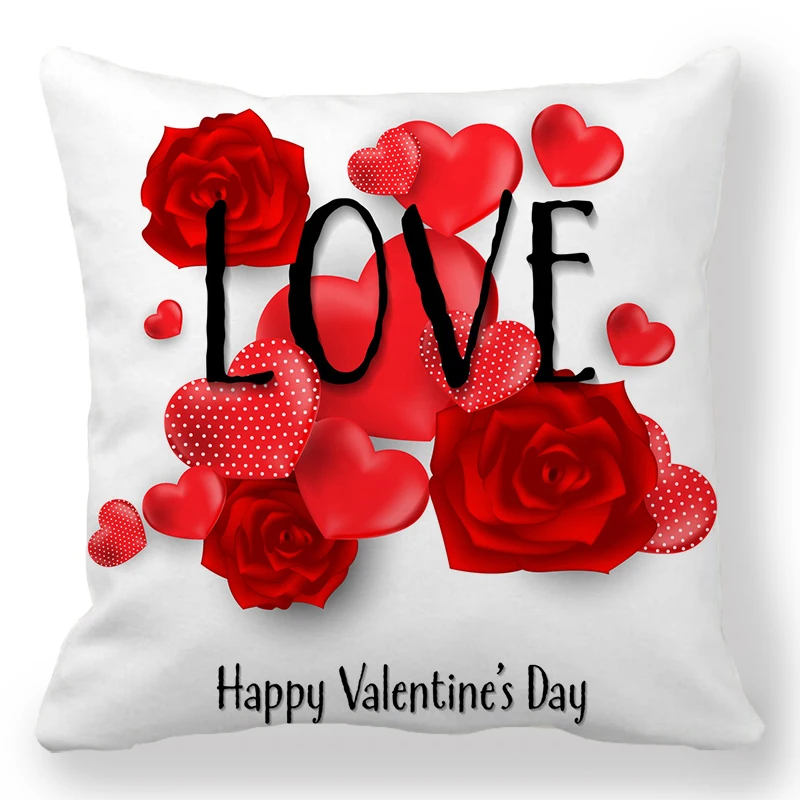 

Sofa Decorative Valentine's Day Series Cushion Cover Pillow Pillowcase 45*45 Simplicity Throw Pillow Home Decor Pillowcover