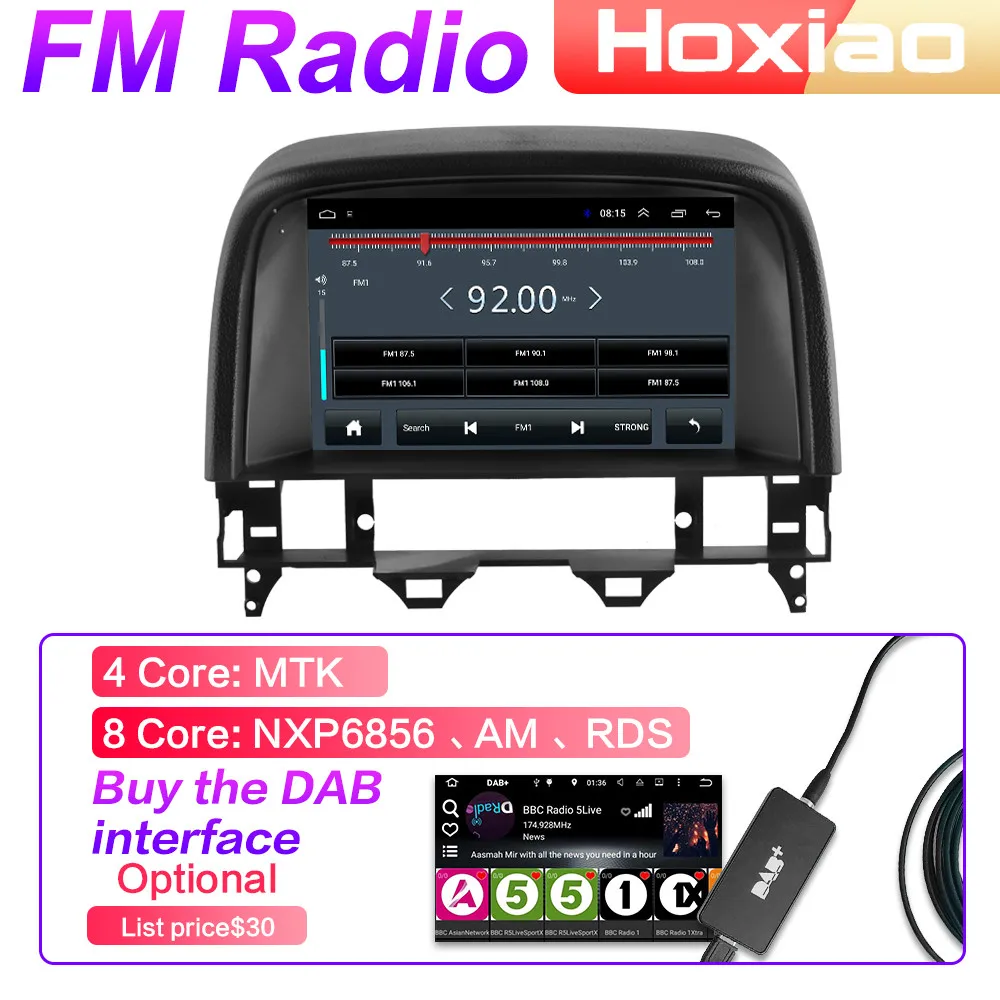 Автомагнитола для Mazda 6 стерео-система под управлением Android 9 с 4G GPS Навигатором