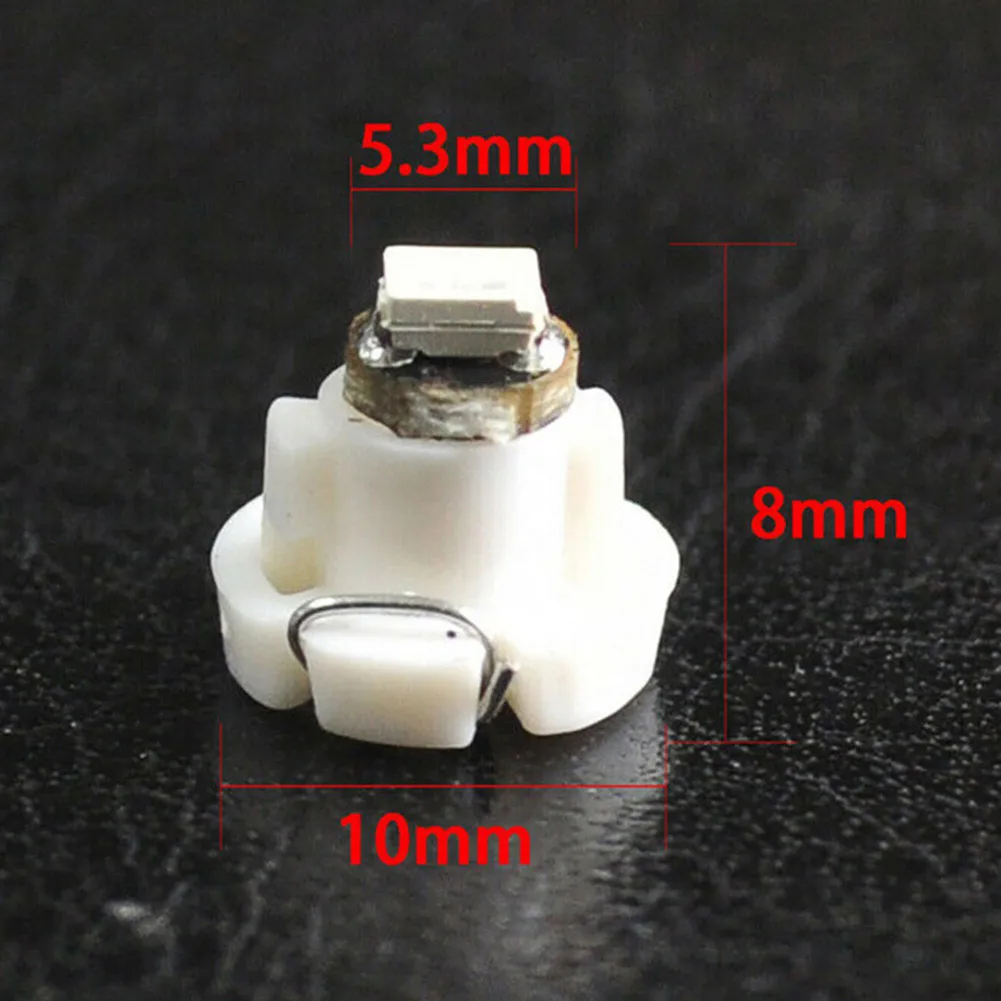 

Wedge Bulbs T4.2 1SMD Automotive Car Climate Cluster Dash Flat Top Gauges Ice Blue Instrument Kit High Quality