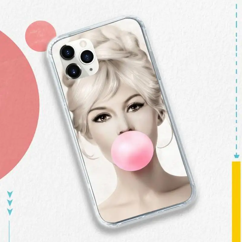 

Audrey Hepburn Fashion pattern Phone Case for iPhone 11 12 pro XS MAX 8 7 6 6S Plus X 5S SE 2020 XR