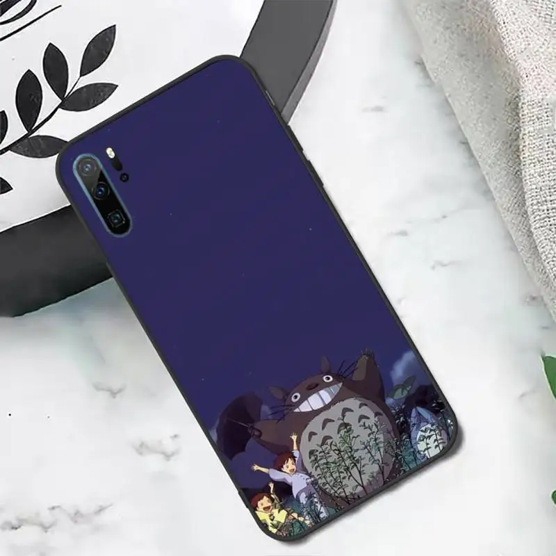 

Totoro Miyazaki Hayao anime Phone Case For Huawei honor Mate P 10 20 30 40 i 9 8 pro x Lite smart 2019 nova 5t