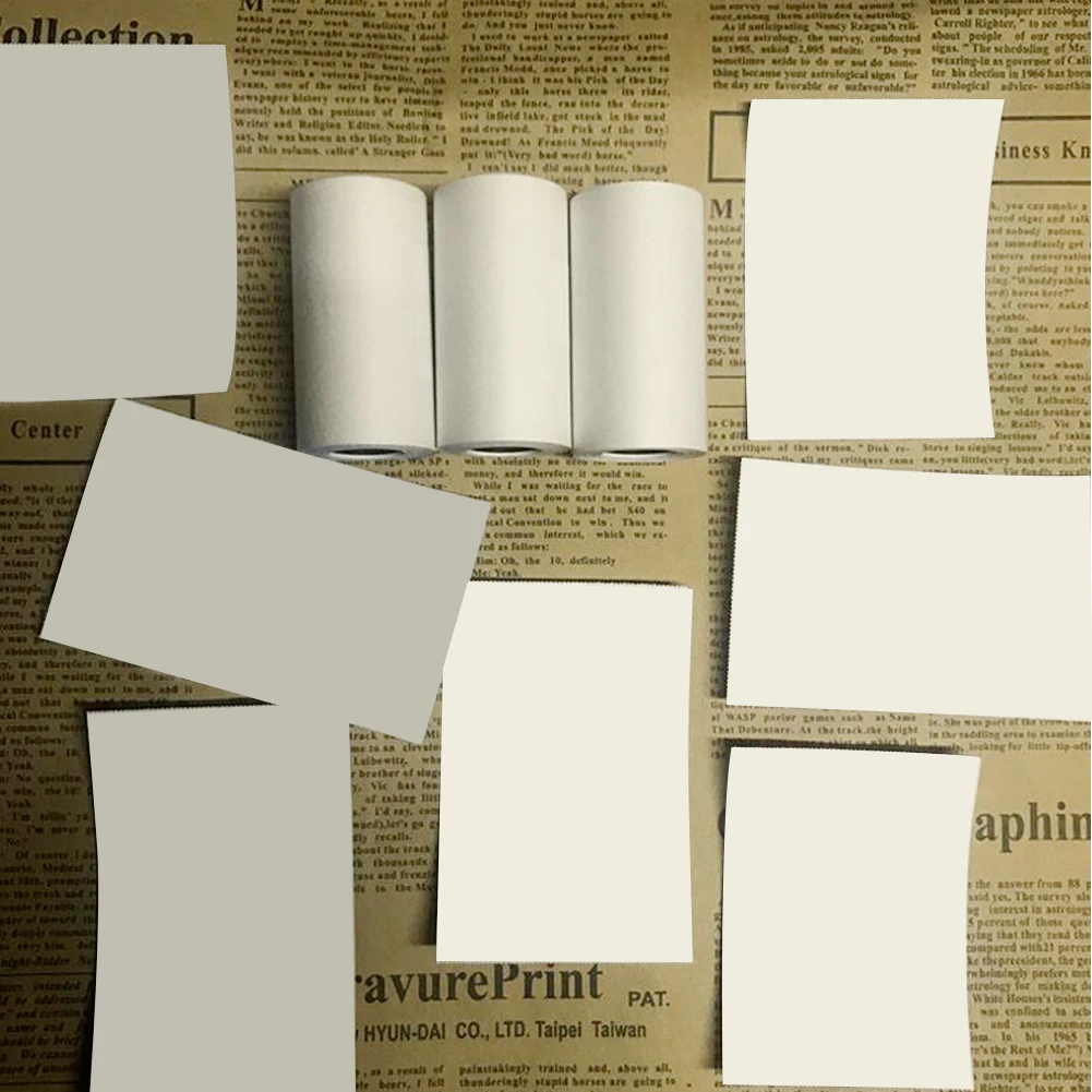 Водонепроницаемая термопечатная бумага для бумаги фотопринтер POS машина 57x30