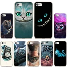 Мягкий чехол из ТПУ с изображением Чеширского Кота Cute-D-Alice-in-C для iPhone 10 11 12 Pro Mini 4S SE 5C 6 6S 7 8 X XR XS Plus Max 2020