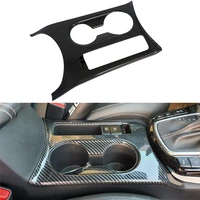 for kia seltos 2019 2020 2021 abs water cup holder drink cup frame trim cover sticker styling interior accessories