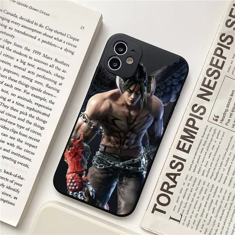 

Muscle man Tekken Game Domineering Phone Case for iPhone 11 12 pro XS MAX 8 7 6 6S Plus X 5S SE 2020 XR Soft silicone funda