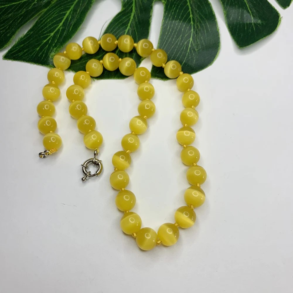 Модное 10 мм разноцветное мексиканское Опаловое круглое ожерелье бусины для