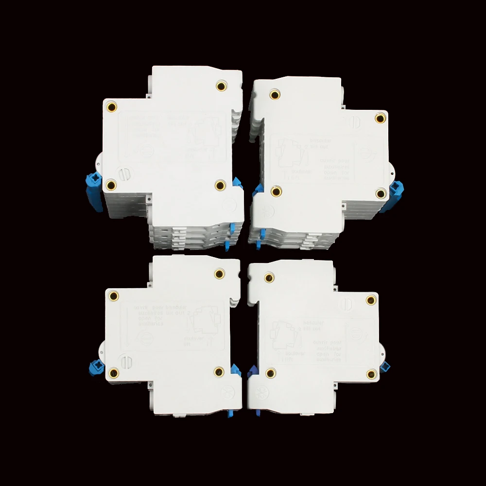 Мини автоматический выключатель с открытым воздухом 1P 2P 3P 4P фотосессия 3A 6A 10A 25A 32A