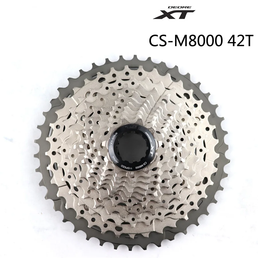 Запчасти для велосипеда SHIMANO XT CS M8000 Звездочка с подлинным кассетом 11S скорость