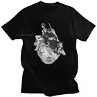 Винтажная рубашка, костюм берсерка, мужские футболки в стиле Харадзюку, универсальные милые смешные мужские Аниме Мультяшные футболки в японском стиле, одежда