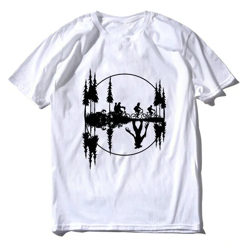 

Stranger Things Tee Hipster Shirts Graphic T-shirt Men Letter Print T Shirt Fashion Cotton Clothing