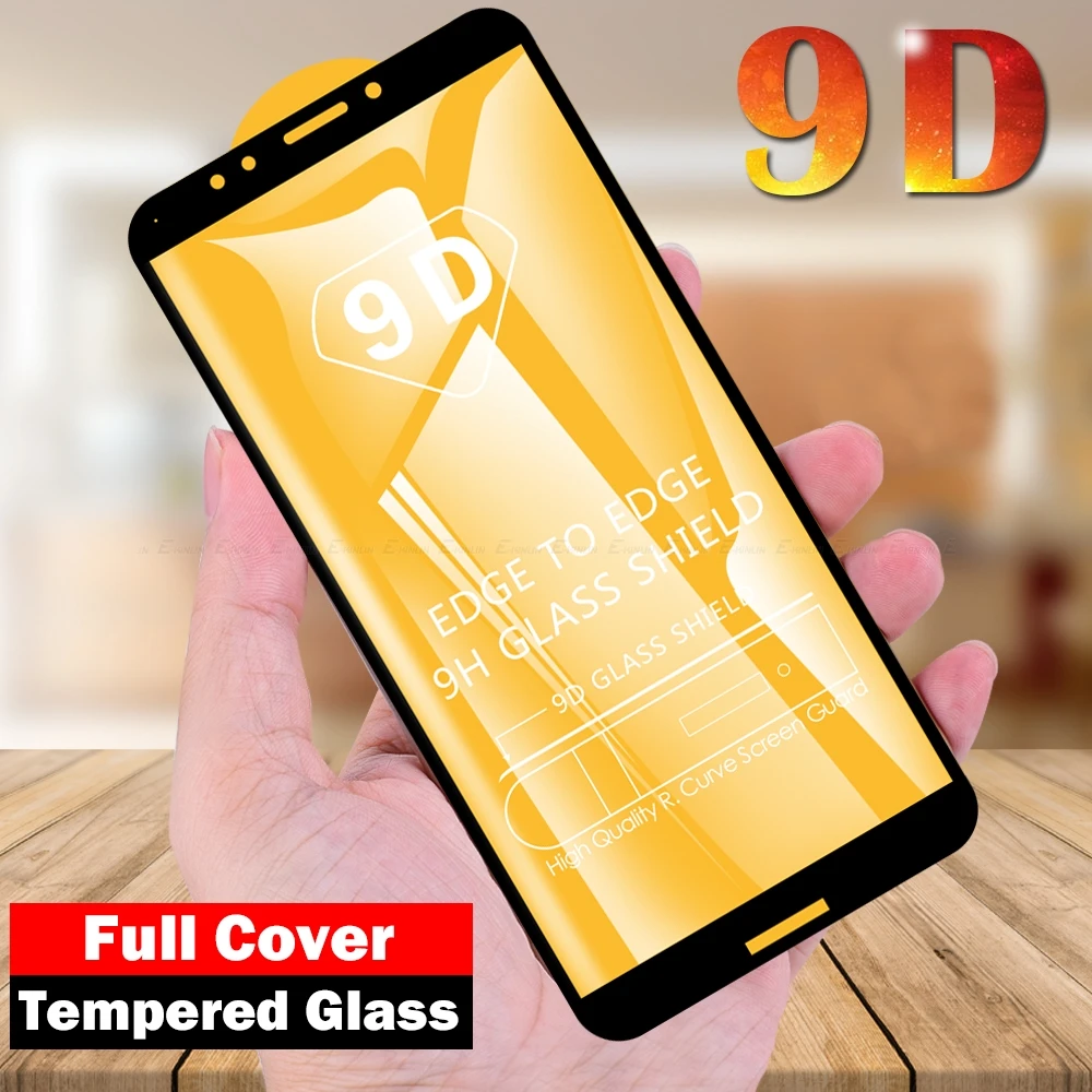 9D полное покрытие Закаленное стекло Защитная пленка для экрана Huawei Honor 9A 9C 9S 9X Lite