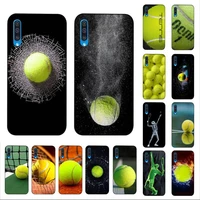 fhnblj tennis ball movement phone case for samsung a30s 51 5 71 70 40 10 20 s 31 a7 a8 2018