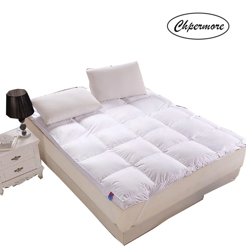 Chpermore 100% Goose Down/feather Mattress Single double Tatami High grade luxury Mattresses Family Bedspreads King Queen Size | Мебель