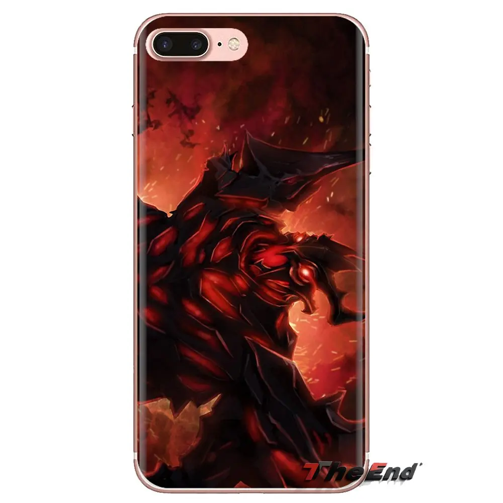 Мягкий прозрачный чехол для samsung Galaxy S3 S4 S5 Mini S6 S7 Edge S8 S9 S10 Plus Note 3 4 5 8 9 Shadow Demon dota 2 Games |