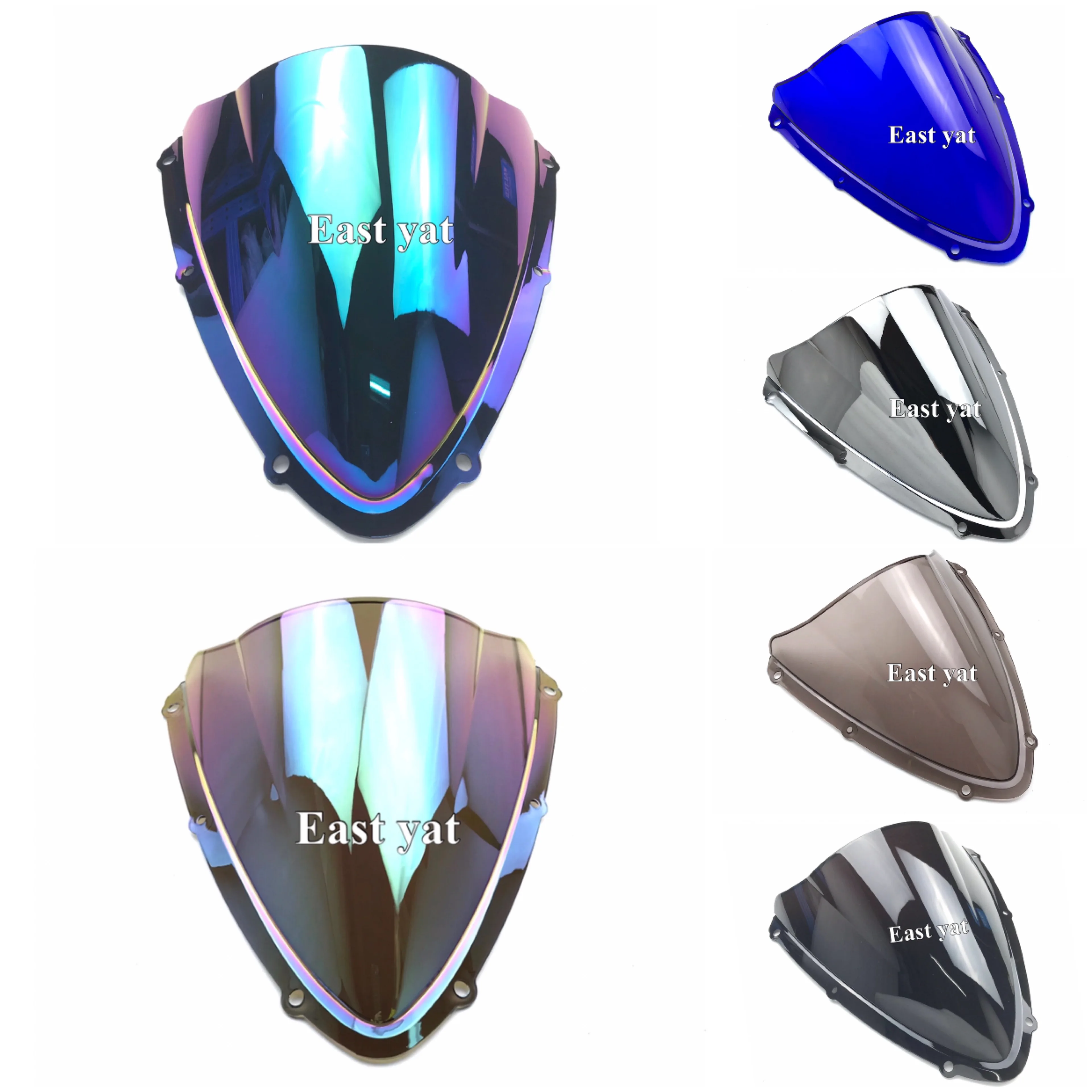 

Ветровое стекло с двойными пузырьками для Suzuki GSXR 600 750 R GSXR600 GSXR750 K8 2008 2009 2010