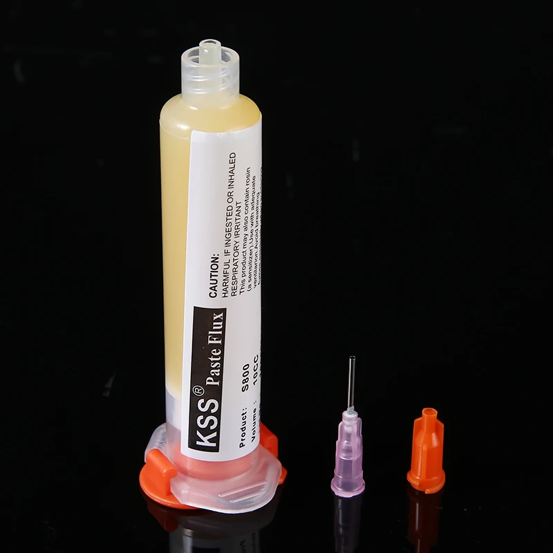 1 трубка 10CC SMD BGA паяльный флюс паяльной пасты шарики припоя поток с иглой паяльник