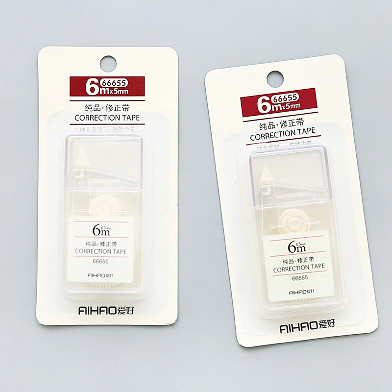 Корректирующая лента в стиле минимализм 6 м цвета на выбор | Канцтовары для офиса