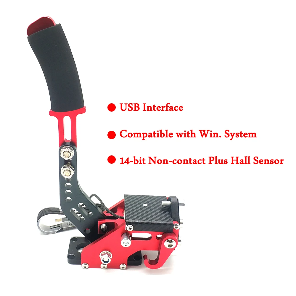 14 бит PC гоночный датчик дрейфа Usb Ручной тормоз USB имитация линейного ручного