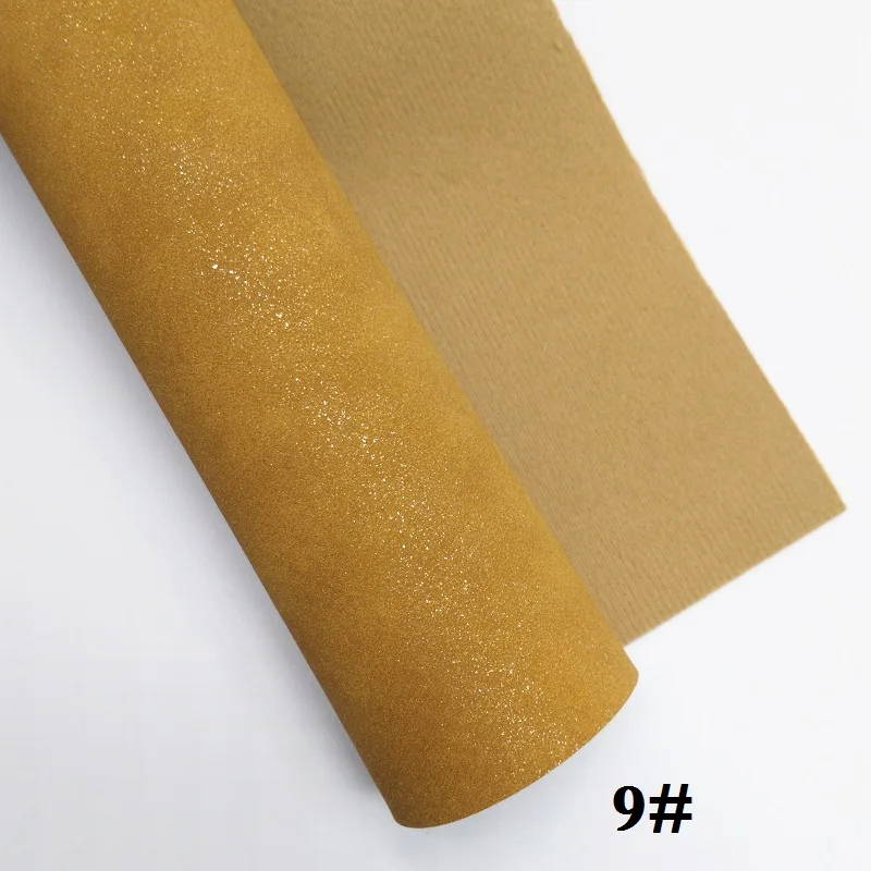 9 Glitterwishcome 21X29 см A4 размер винил для бантов нубук кожа с блестками Fabirc искусственная кожа листы для бантов, GM301A - Цвет: 9