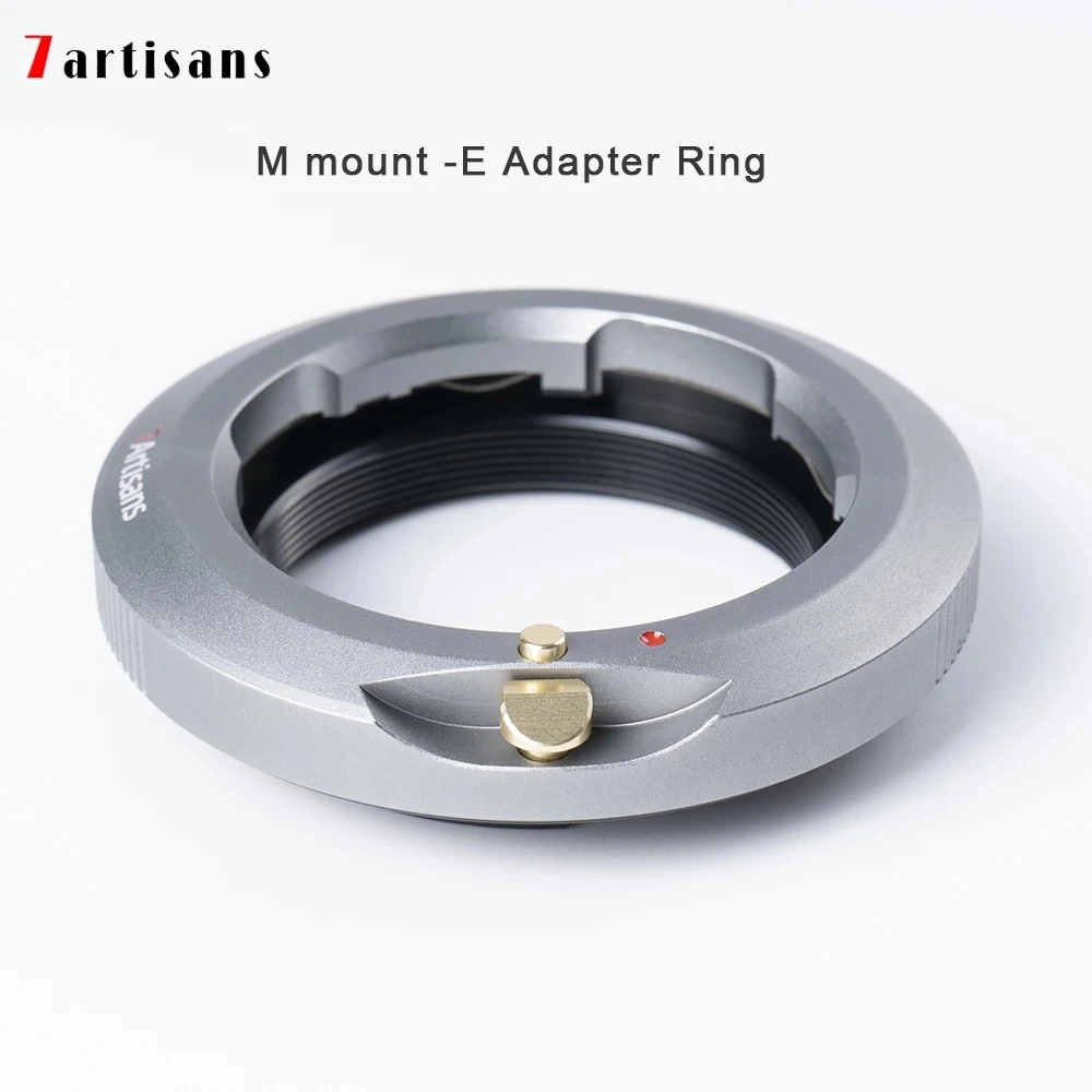

New 7artisans M-E Adapter Ring for LM Lens for sony E Mount camera A7III A9 A7R2 A6000 A3000 A7R4 M3 M2 R2