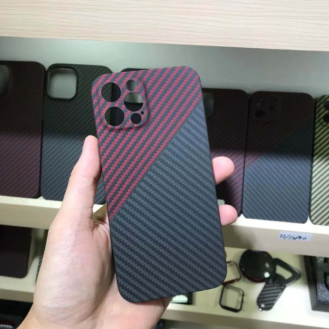 biipaer 100 real pure carbon fiber phone case for iphone 12 pro ultra thin anti fall hard cover for iphone 12 pro max 12 free global shipping