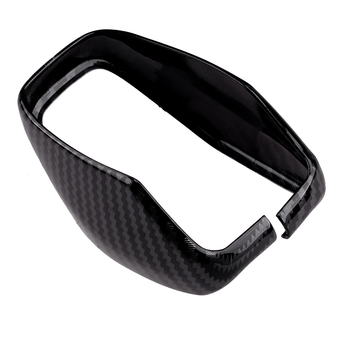 

Машинный ABS передняя рамка для рычага переключения передач накладка из углеродного волокна Стиль черный чехол подходит для Toyota Highlander 2021 2020