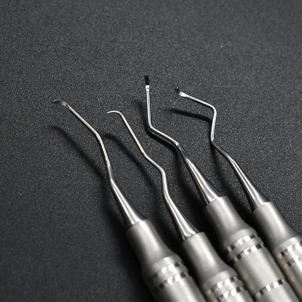 6pcs Dental Calculus Scaler Scraper Teeth Stains Remove Tool Dentist Tartar Remover Instrument Lab Equipment | Красота и здоровье