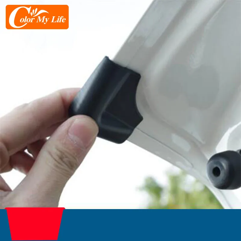 ABS черный багажник автомобиля багажника аварии угловой Резиновая Защитная