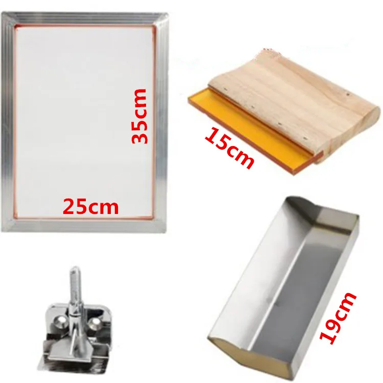 5 шт./компл. комплект трафаретной печати 120T шелкографическая сетка алюминиевая