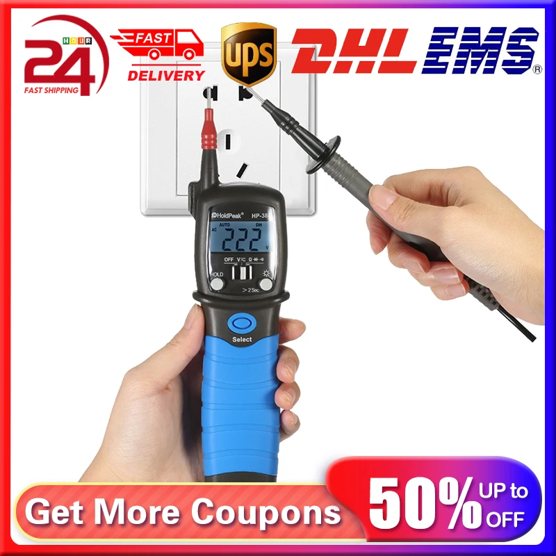 Прецизионный цифровой мультиметр Ручной Измеритель перьевого типа