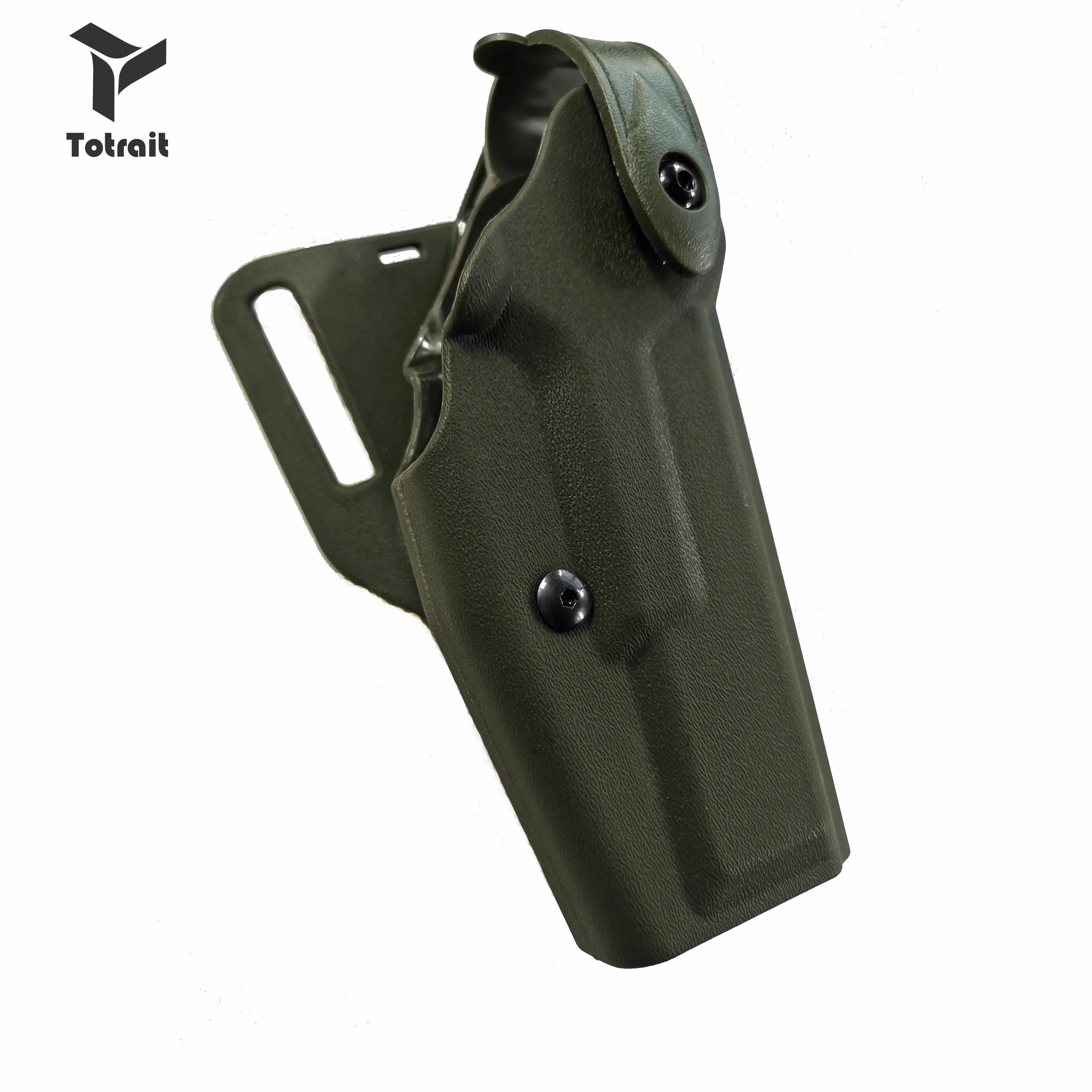 Green TOtrait Military Tactical Gun Belt Holster Safariland Glock17 19 22 23 31 32 Airsoft Hunting Shooting Hand gun Belt Holster Acce - Цвет: Green