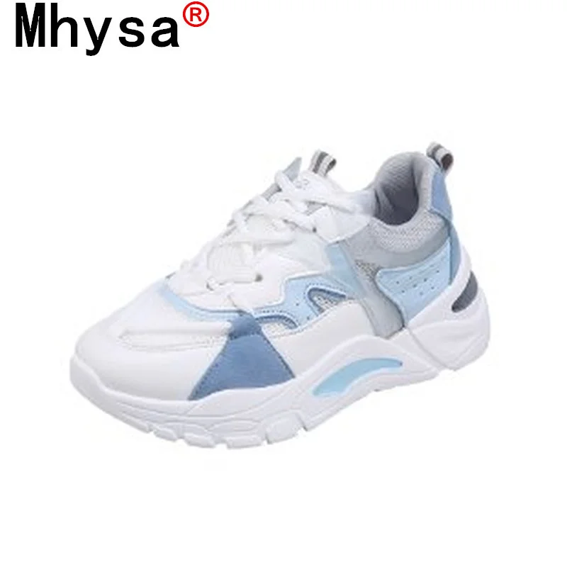 

Women's Vulcanize Shoes Fashion Women's Dad Sneakers 2021 Spring New Chunky Platform Comfortable Lace Up Casual Shoes for Woman