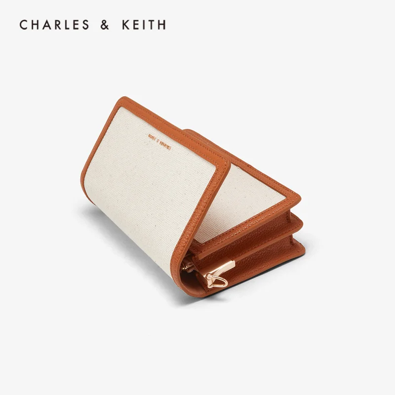 CHARLES＆KEITH Новинка на Весну 2020г. CK2 70840200 2 Женская Сумка На плечо с Цепочкой Откидной