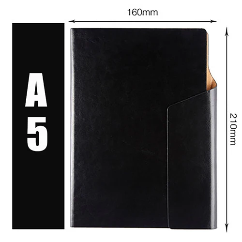 A5 Include pen Мягкий кожаный A5 горизонтальный Coverpad милый планировщик на неделю планировщик для путешественников простой блокнот для студентов школы Suplies - Цвет: A5 Include pen