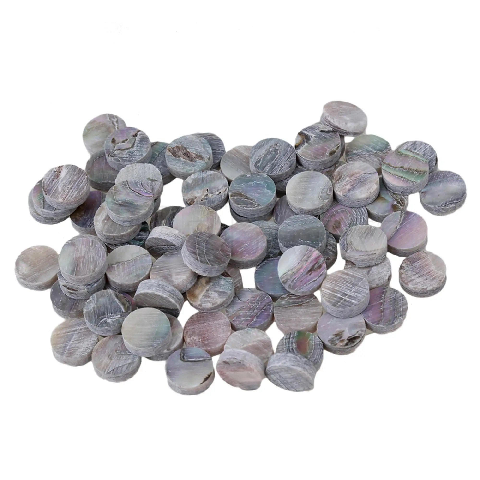 

Yibuy 6 мм цветная Фланцевая точка инкрустация абалона Гитара Гриф точка набор 400