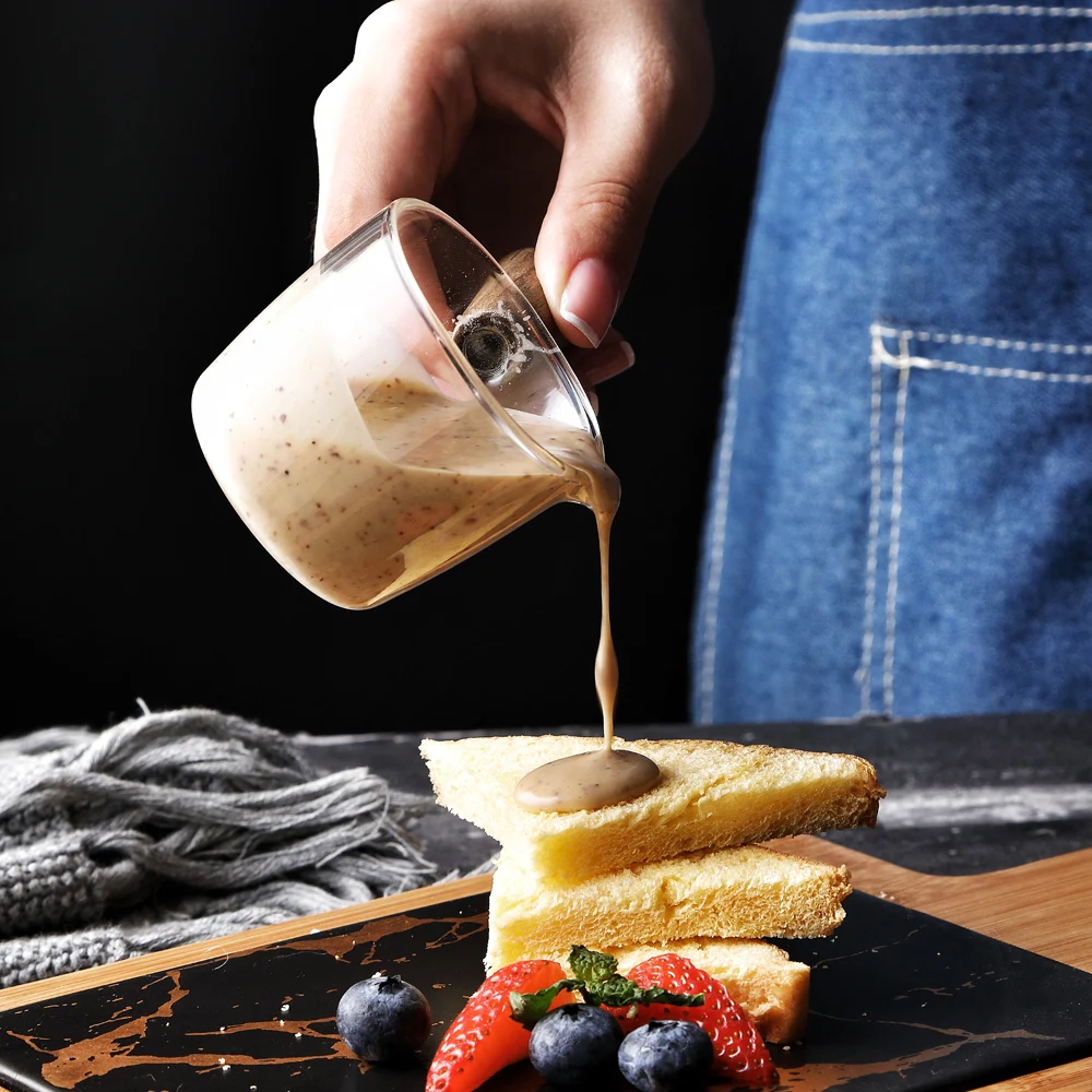 Стеклянная посуда для соуса салат специального дизайна и фруктовый соус блюдо с