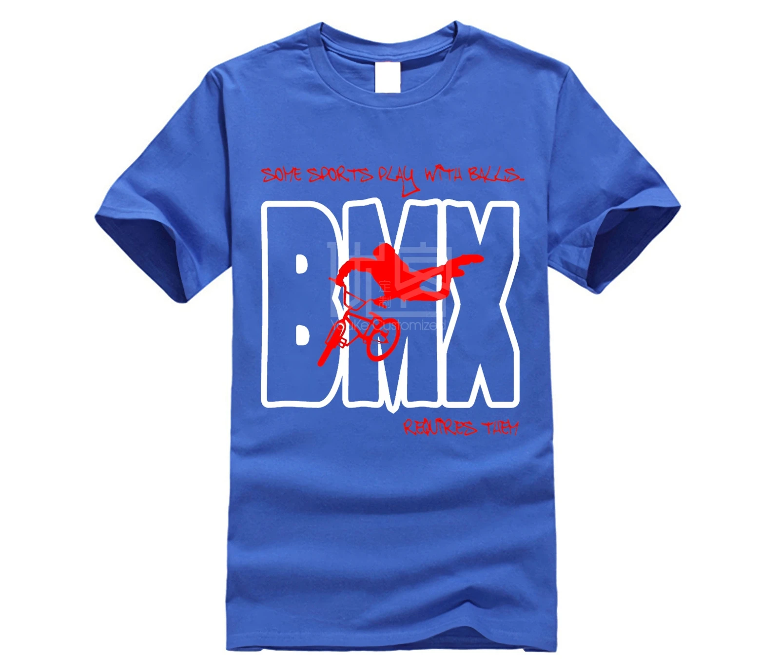 2019 Новая летняя повседневная мужская футболка BMX рубашка JUST RIDE требует Мячи гонки