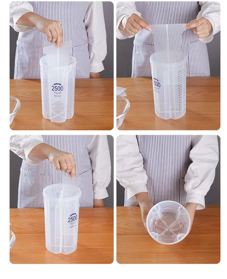 

Kitchen Sealed Storage Box Cereal Dispenser Food Storage Tank Rotating Dry Food Cups Container Case Flour Grain Storage Bottle