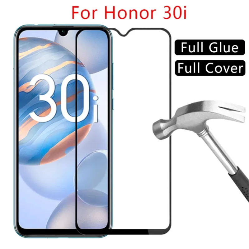 

Закаленное стекло 9D для Honor 30i 30s 30lite 20s 20pro 20 20i, полное покрытие, защита экрана, Защитное стекло для Huawei honor 20 30light