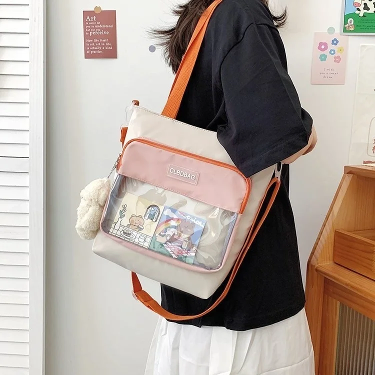 

Korean version of ulzzang campus Forest Department literature and art versatile leisure student messenger bag lovely transparent