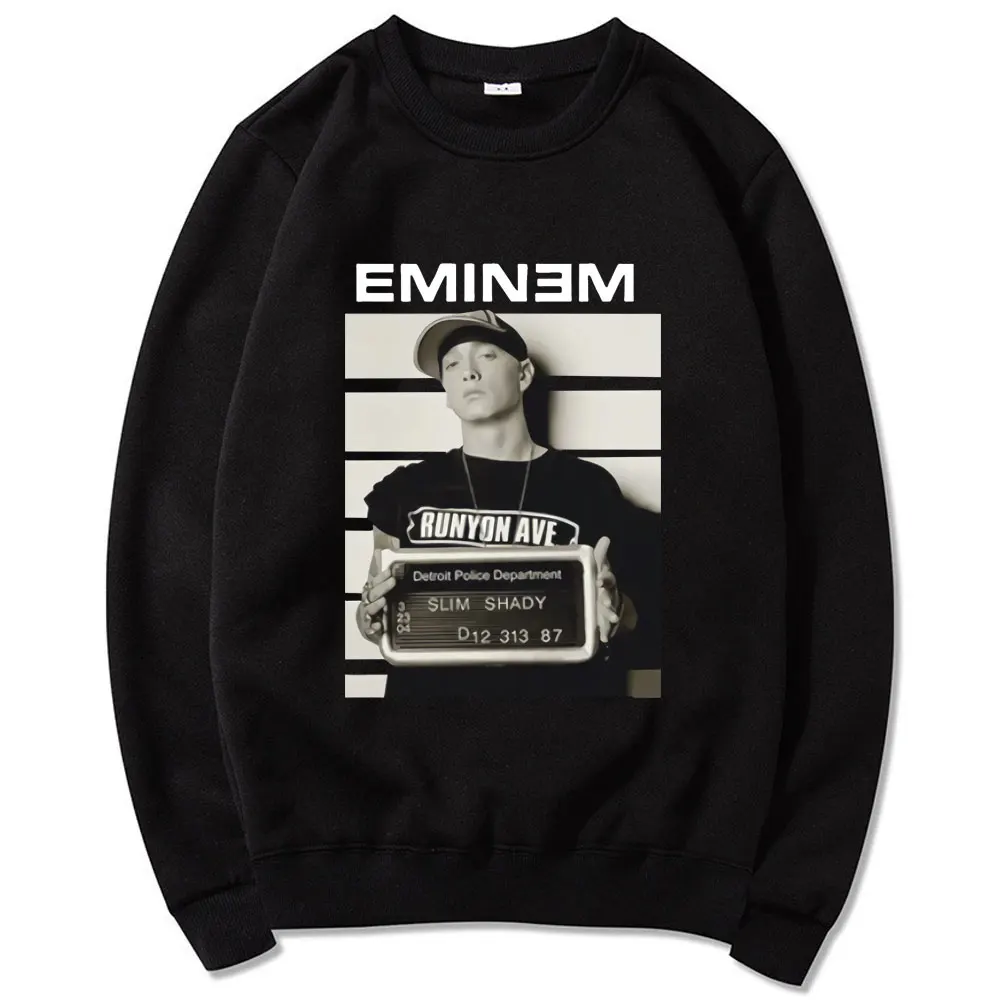 

Tops Male 2021 Funny Eminem Sweatshirt Men/women Casual Loose Pullover Unisex Spring Autumn Casual Loose Clothing Sweatshirts