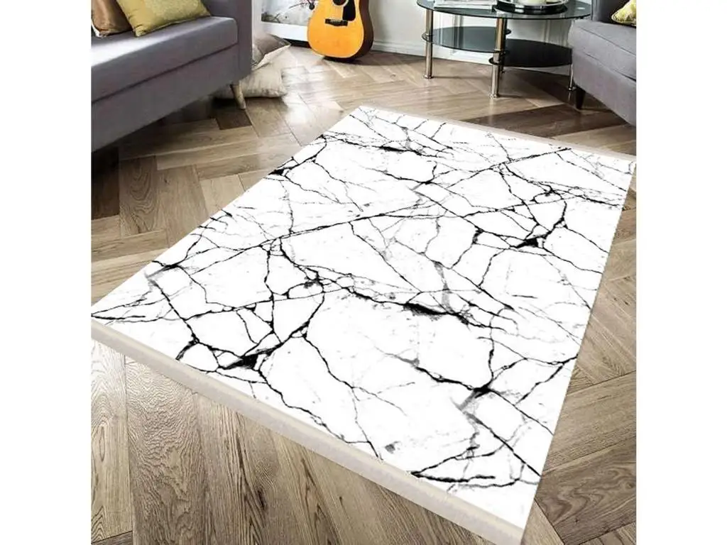 

Woven Base Silky Carpet Crack Wall White 100x200 Cm