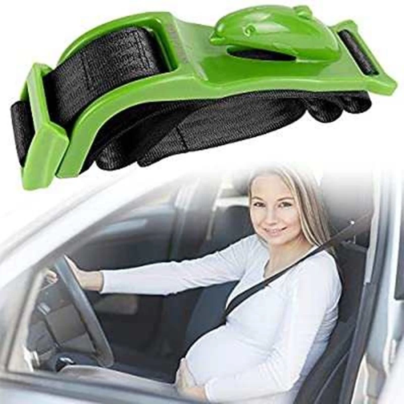 

Pregnancy Seat Belt Adjuster, Auto Driving Safe Belt for Pregnancy Safety W91F
